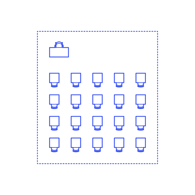 Layouts Classrooms Grid Single Table Sketch Svg Vector Free Vectors